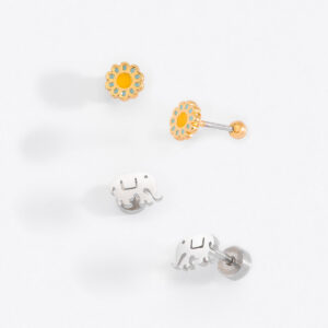 Dúo aretes 423522L